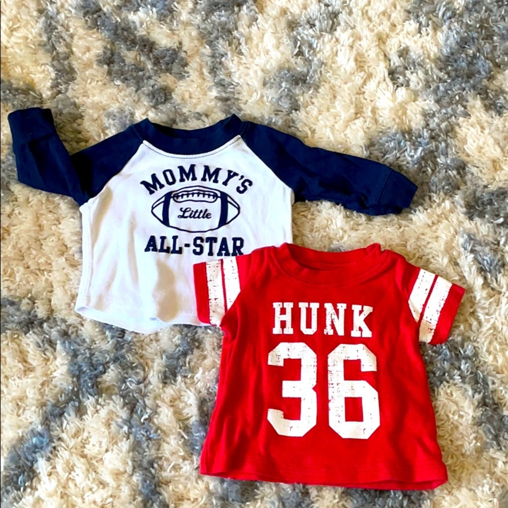 Carter’s newborn shirt